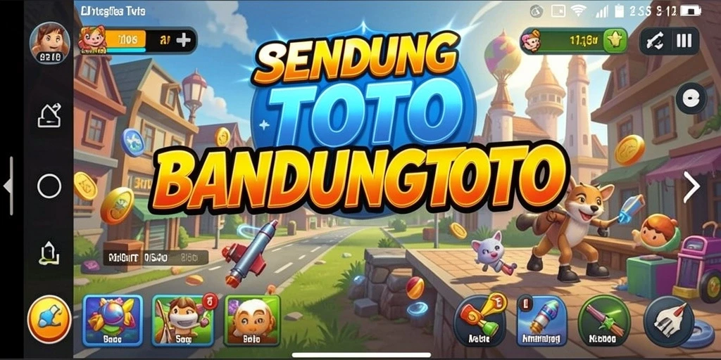 Tampilan permainan Arcade yang mengasyikkan di BANDUNGTOTO.