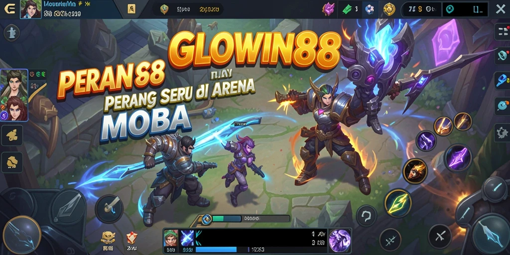 Gameplay seru dan penuh strategi di GLOWIN88.