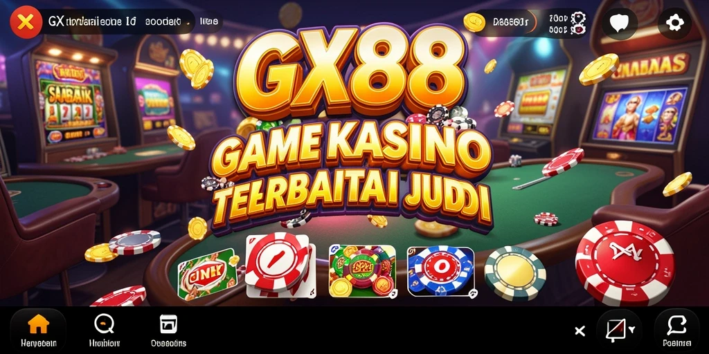 Tampilkan gameplay menarik dari GX88 di berbagai permainan Kasino.