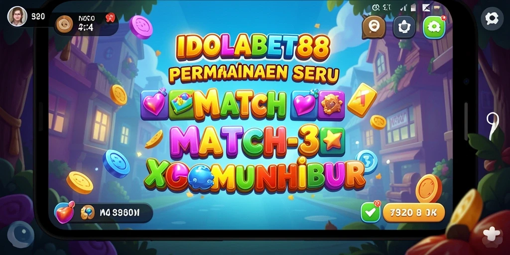 Tampilan gameplay seru dan penuh warna dari IDOLABET88.