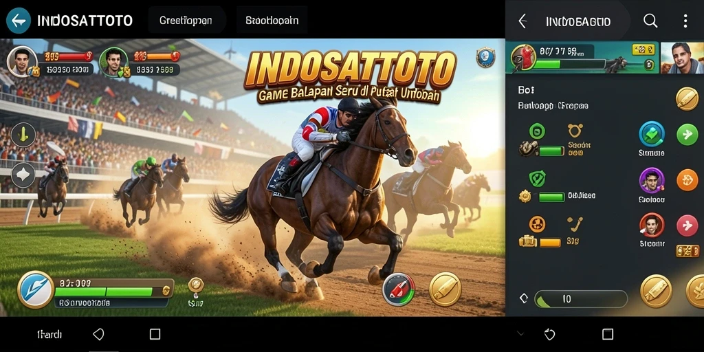 Tampilan gameplay seru dari INDOSATTOTO yang penuh adrenalin.