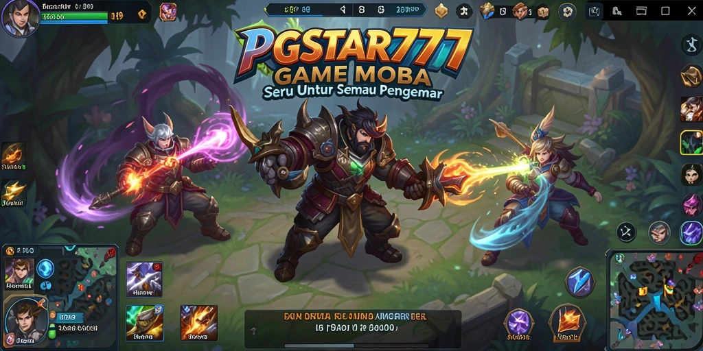 Tampilan aktivitas gameplay seru di PGSTAR777.